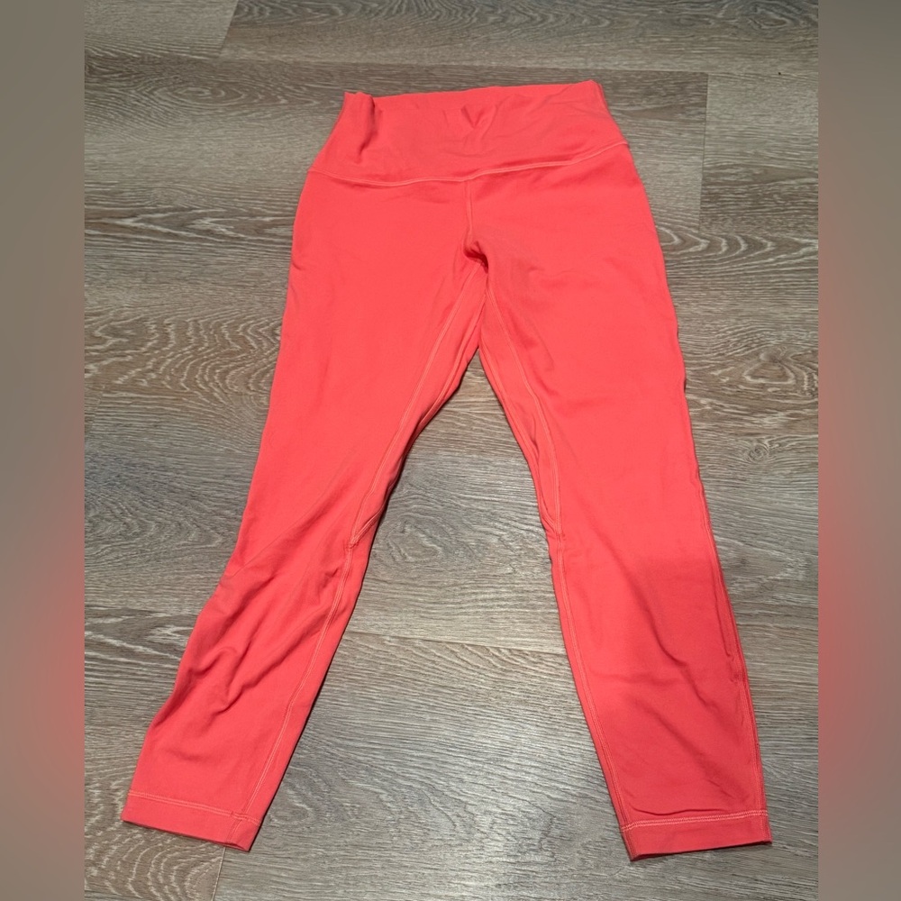 Lululemon Align high-rise 25” pants pale raspberry